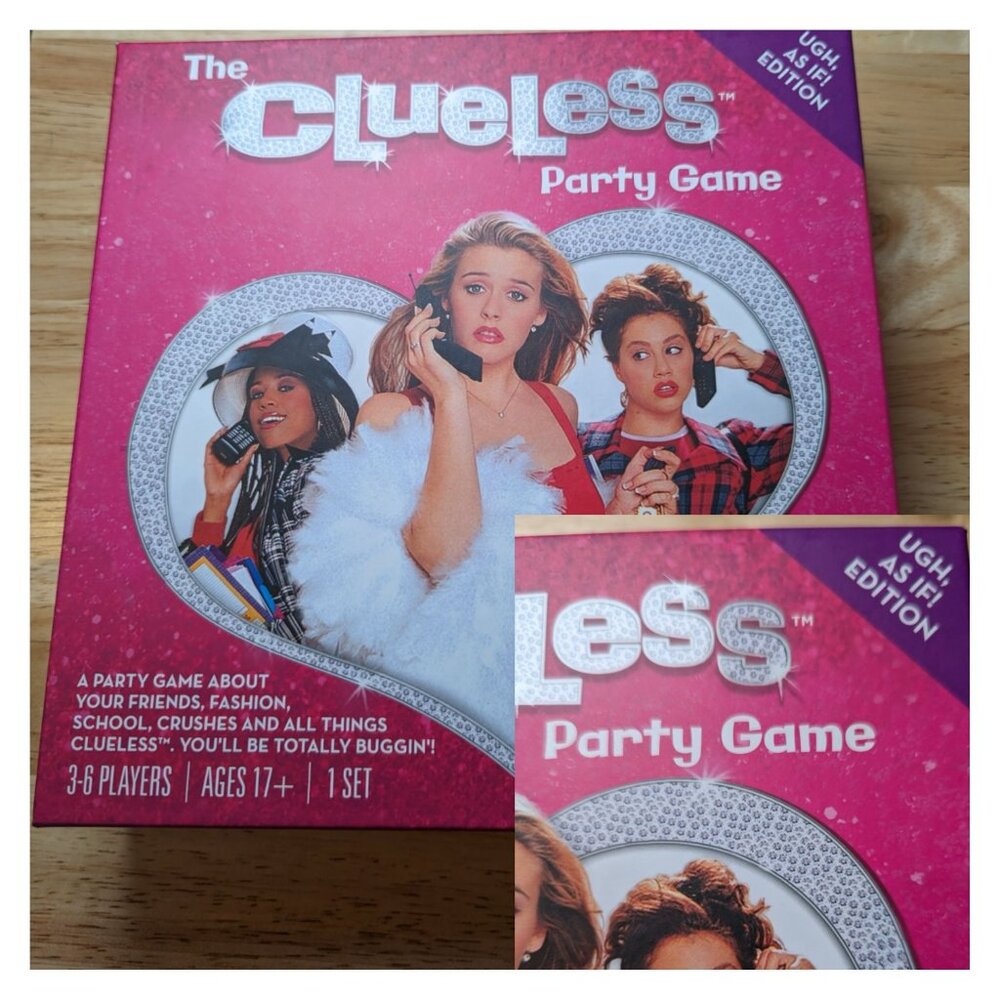 Board Game The Clueless Party Game UGH, AS IF! Edition‎ Wilder 3-6 player 17+